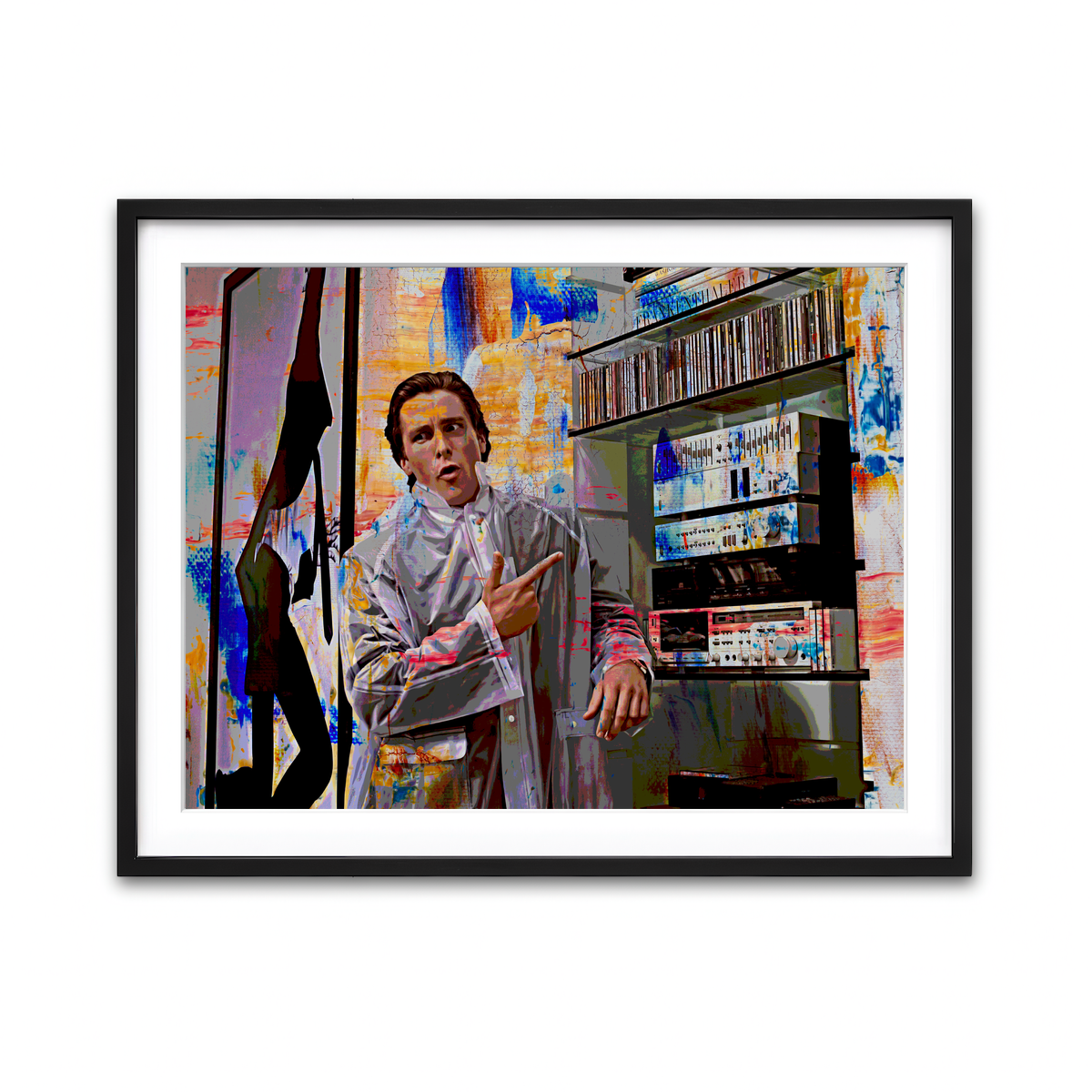 Framed Print 4x3 Black