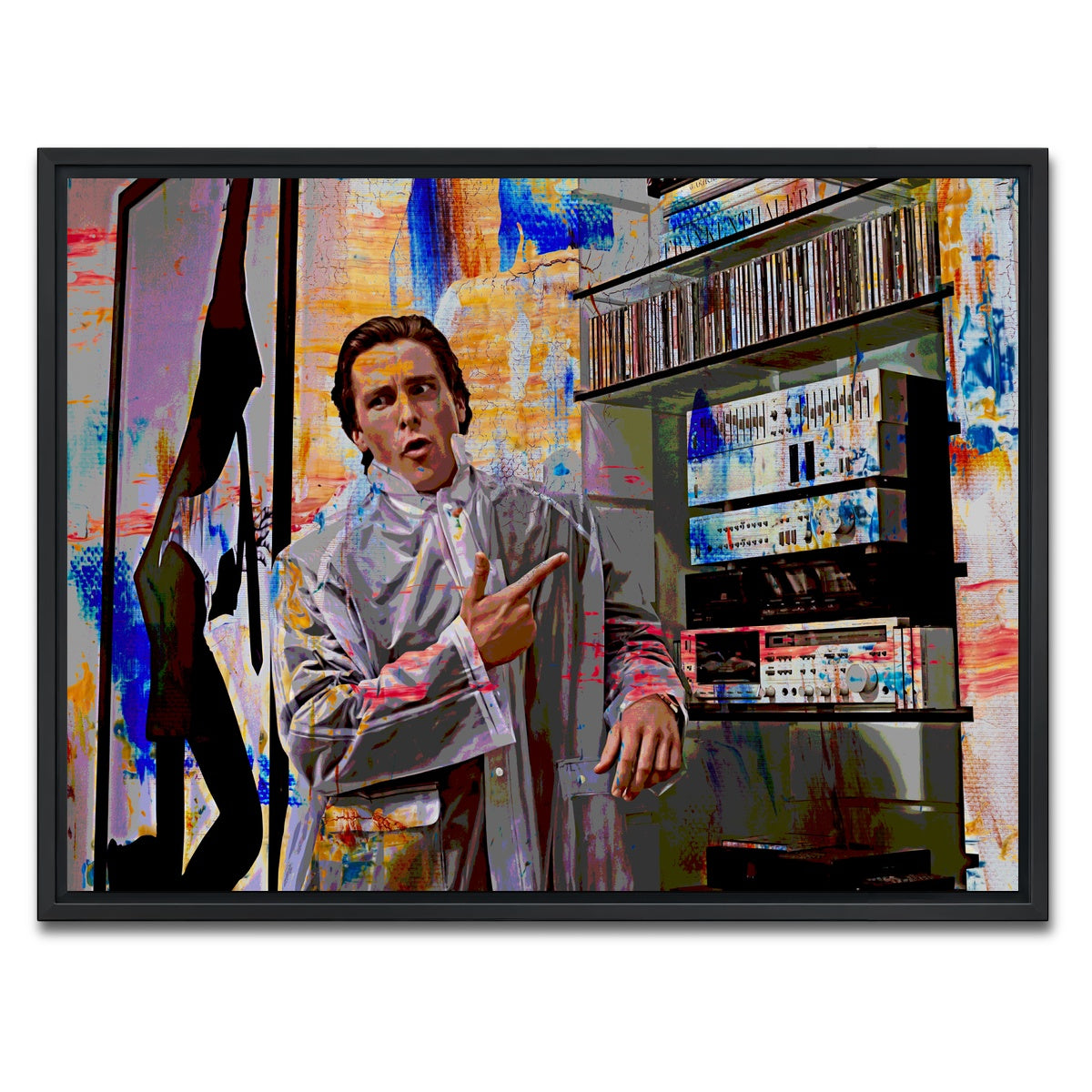 AUTO-MOCKUP WHITE | Hip to Be Square | 1 Piece | Black Framed Canvas | group=4x3