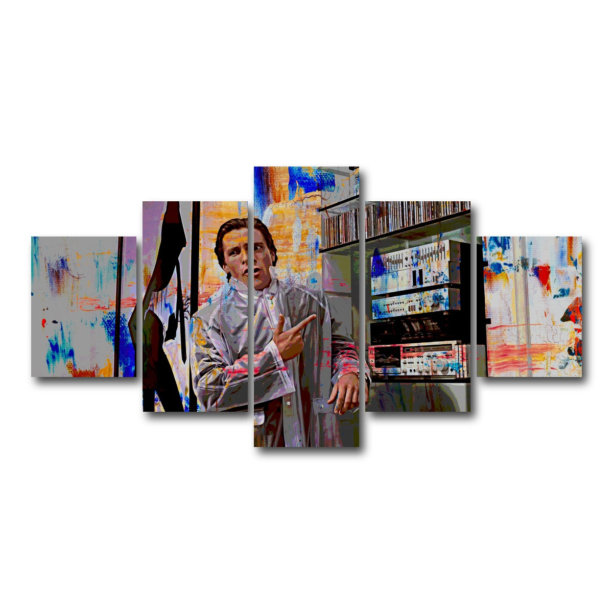 AUTO-MOCKUP WHITE | Hip to Be Square | 5 Piece | Gallery Wrap Canvas | group=5_short