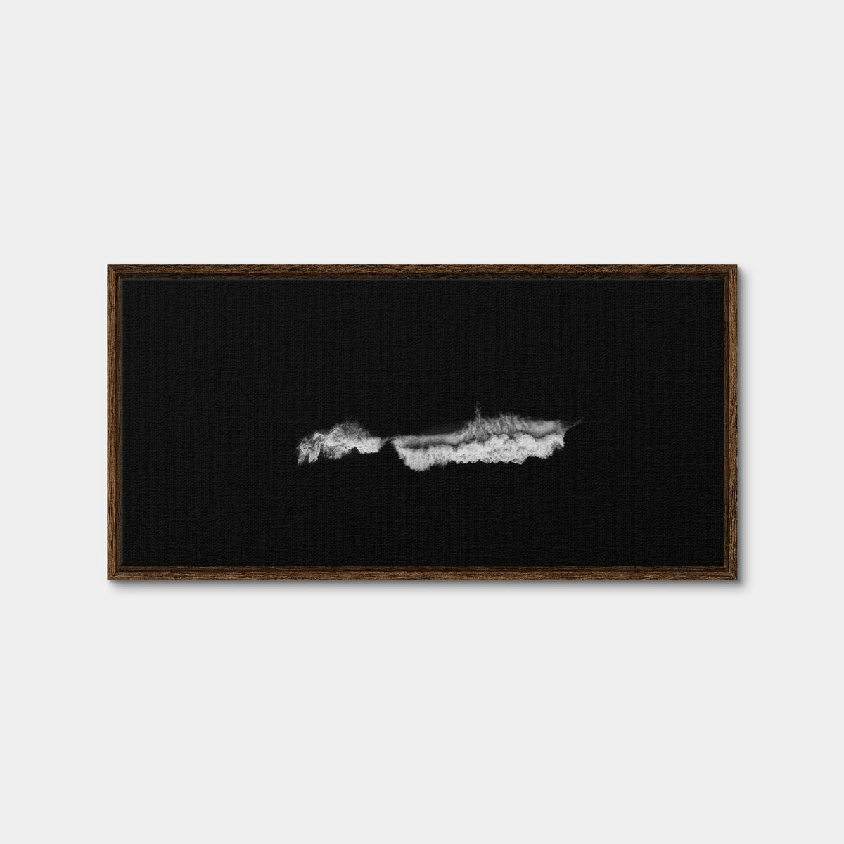 AUTO-MOCKUP WHITE | Hold | 1 Piece | Walnut Framed Canvas | group=2x1