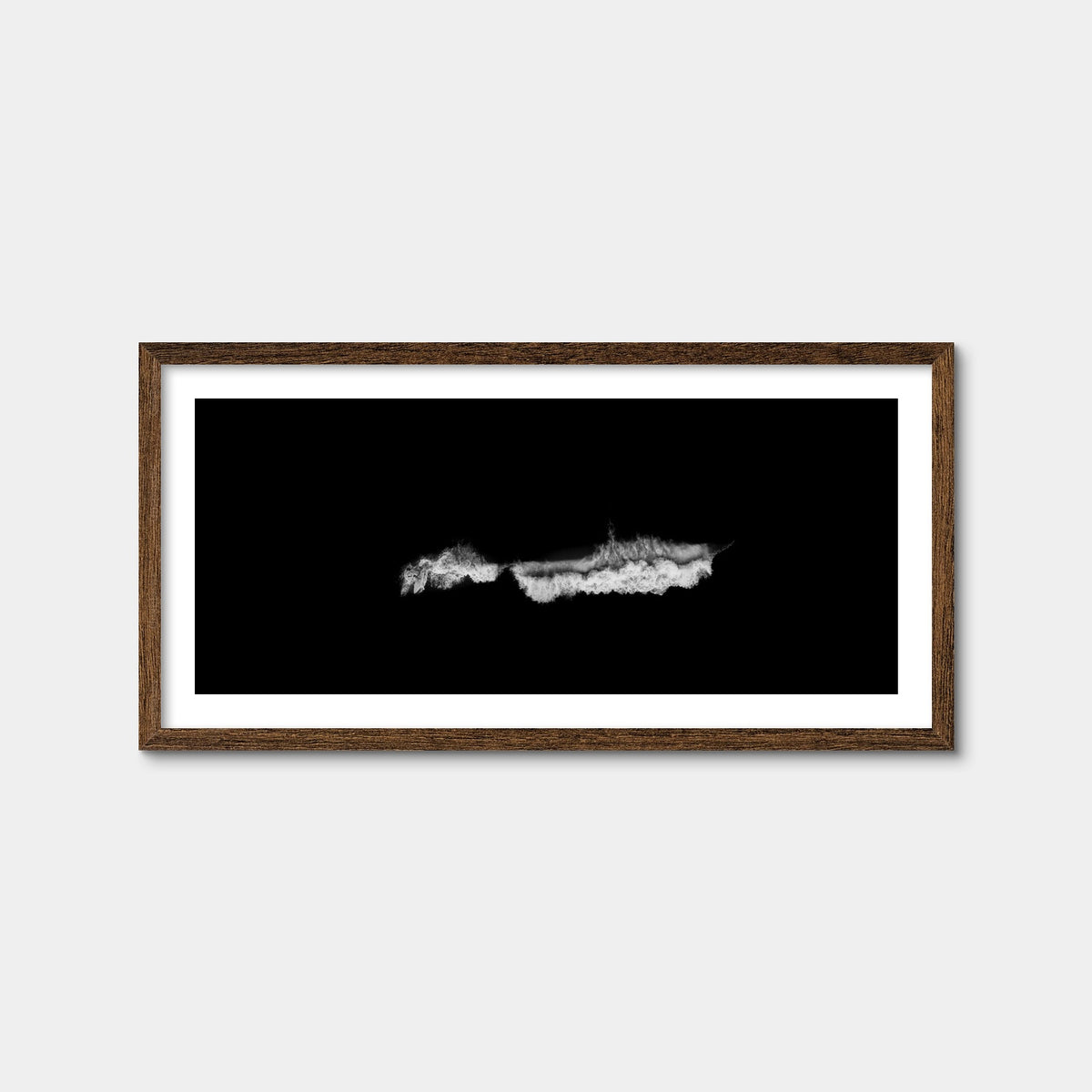 AUTO-MOCKUP WHITE | Hold | 1 Piece | Walnut Framed Print | group=2x1
