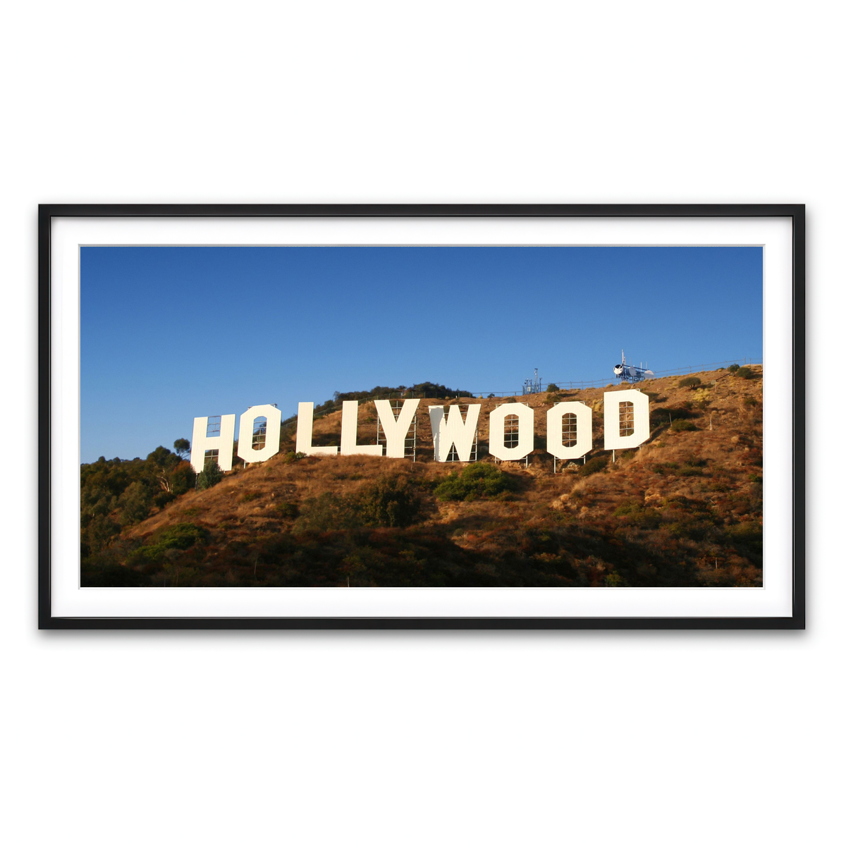 Framed Print 2x1 Black