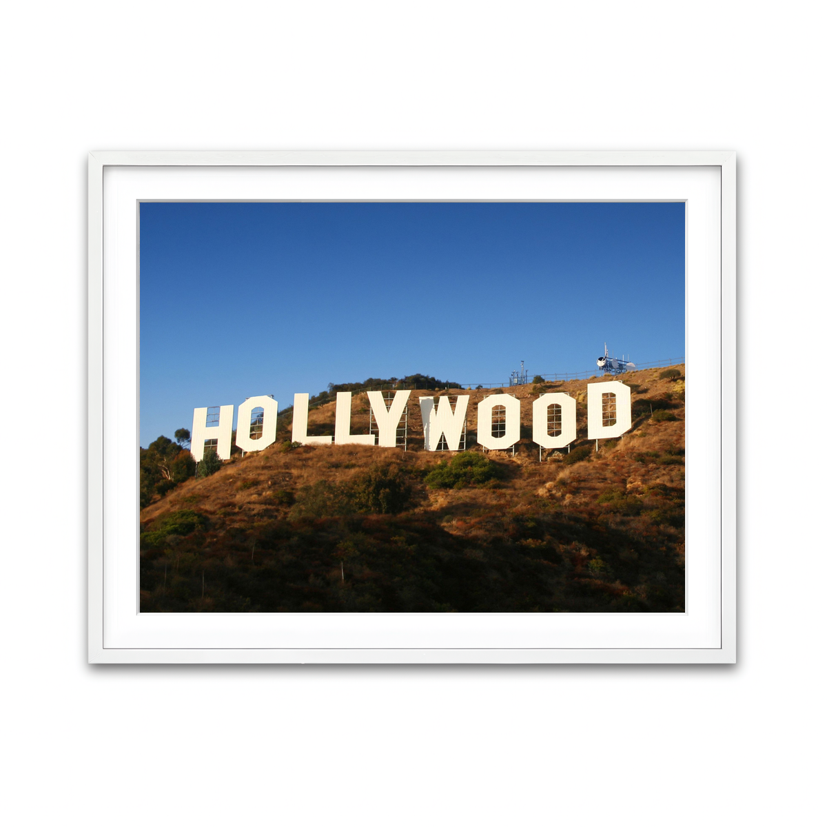Framed Print 4x3 White