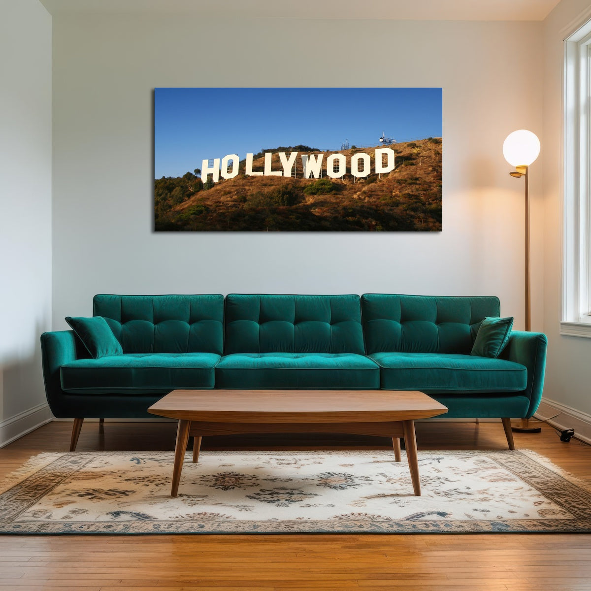 AUTO-MOCKUP ROOM | Hollywood Sign