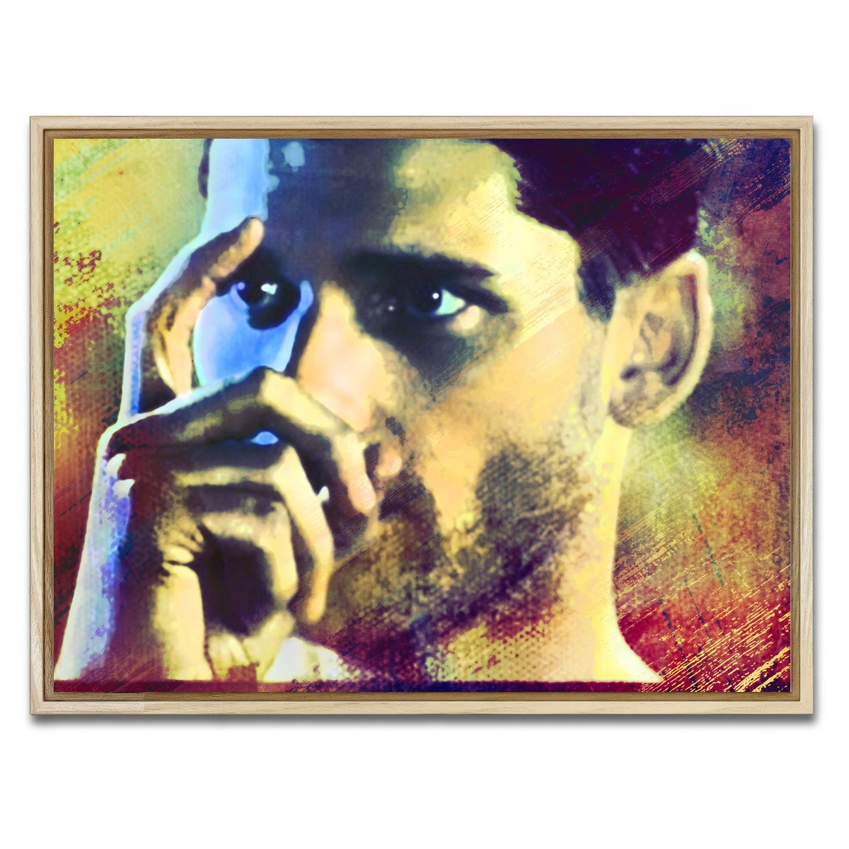 AUTO-MOCKUP WHITE | Hoot - Black Hawk Down | 1 Piece | Natural Framed Canvas | group=4x3