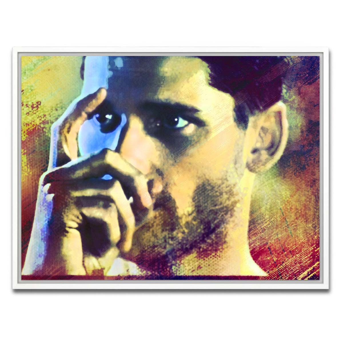 AUTO-MOCKUP WHITE | Hoot - Black Hawk Down | 1 Piece | White Framed Canvas | group=4x3