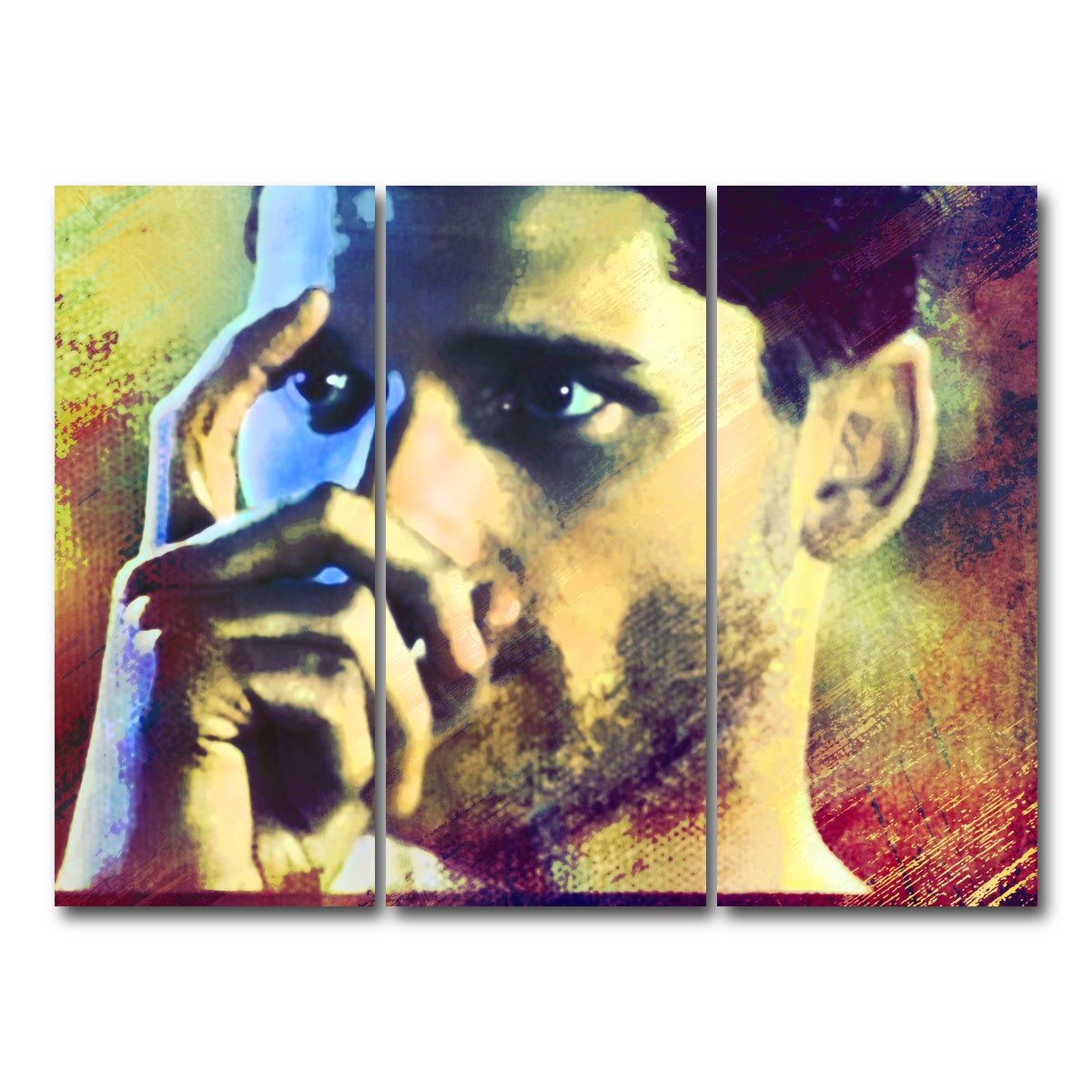 AUTO-MOCKUP WHITE | Hoot - Black Hawk Down | 3 Piece | Gallery Wrap Canvas | group=8x18