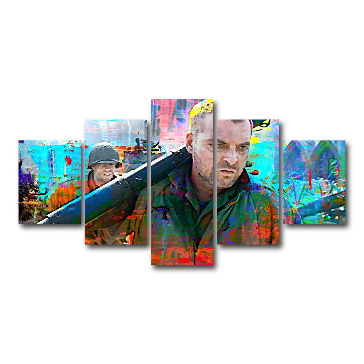 AUTO-MOCKUP WHITE | Horvath - Saving Private Ryan | 5 Piece | Gallery Wrap Canvas | group=5_short