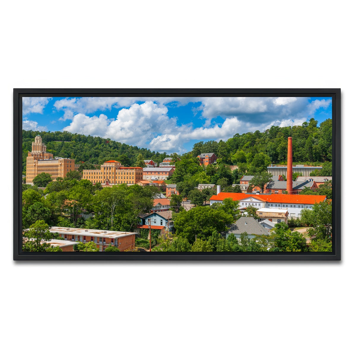 AUTO-MOCKUP WHITE | Hot Springs | 1 Piece | Black Framed Canvas | group=2x1