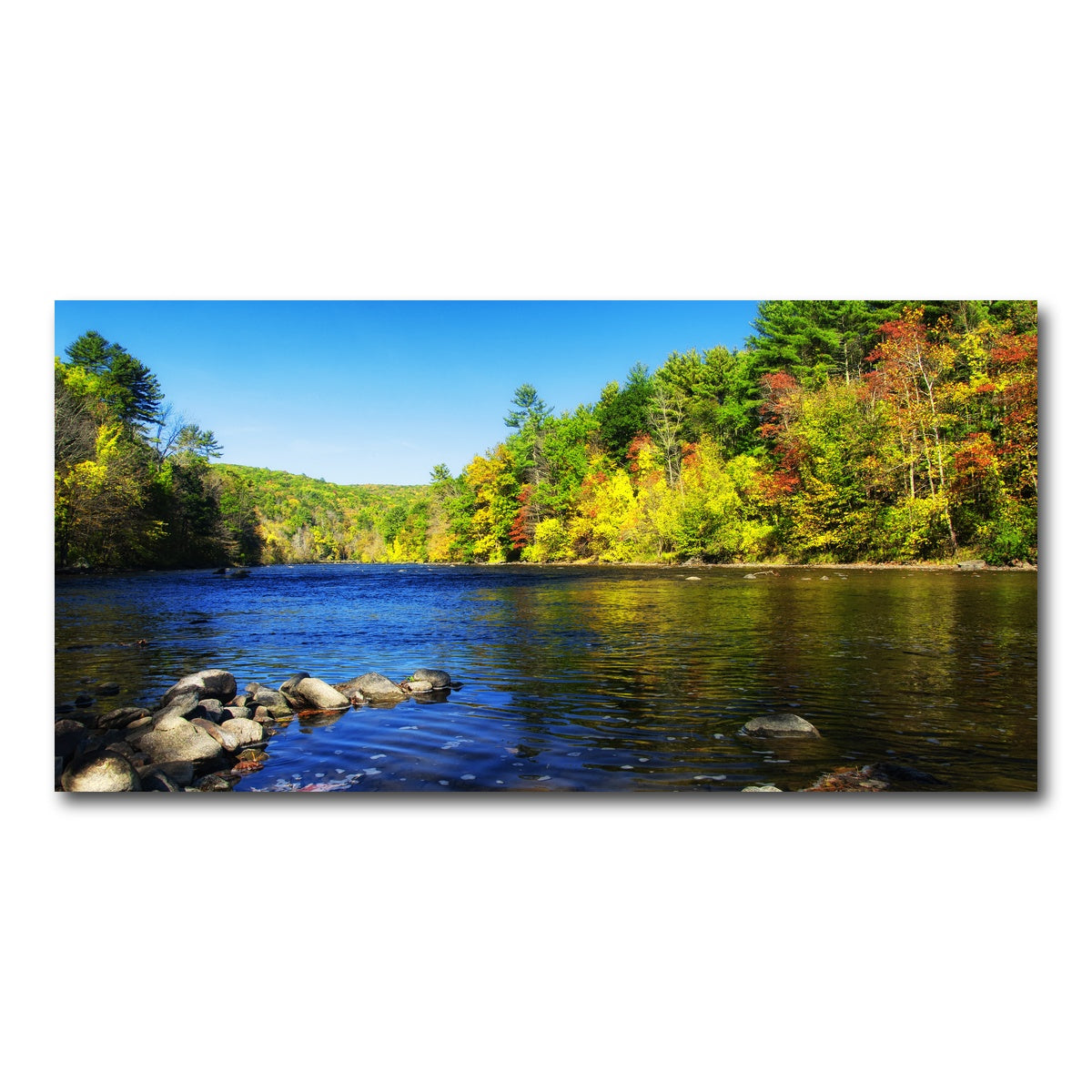 AUTO-MOCKUP WHITE | Housatonic River | 1 Piece | Gallery Wrap Canvas | group=2x1