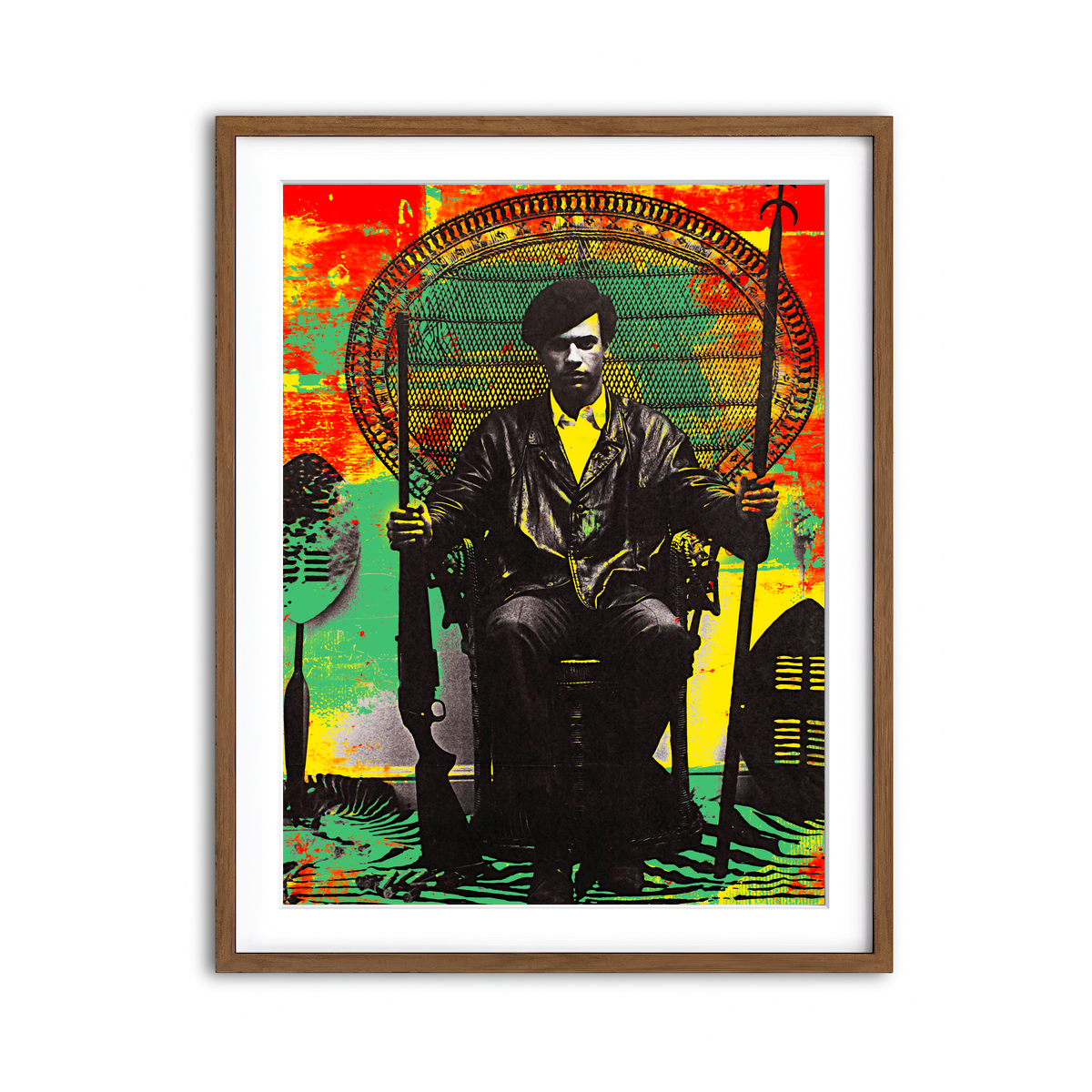 Framed Print 3x4 Walnut