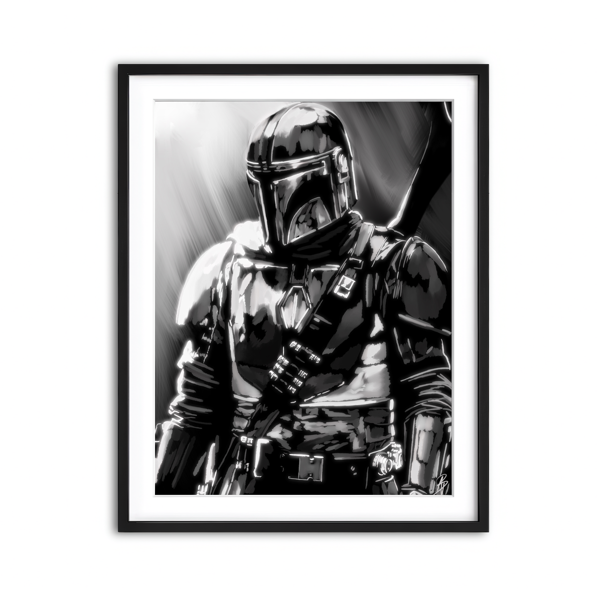 Hunter In Light Wall Art