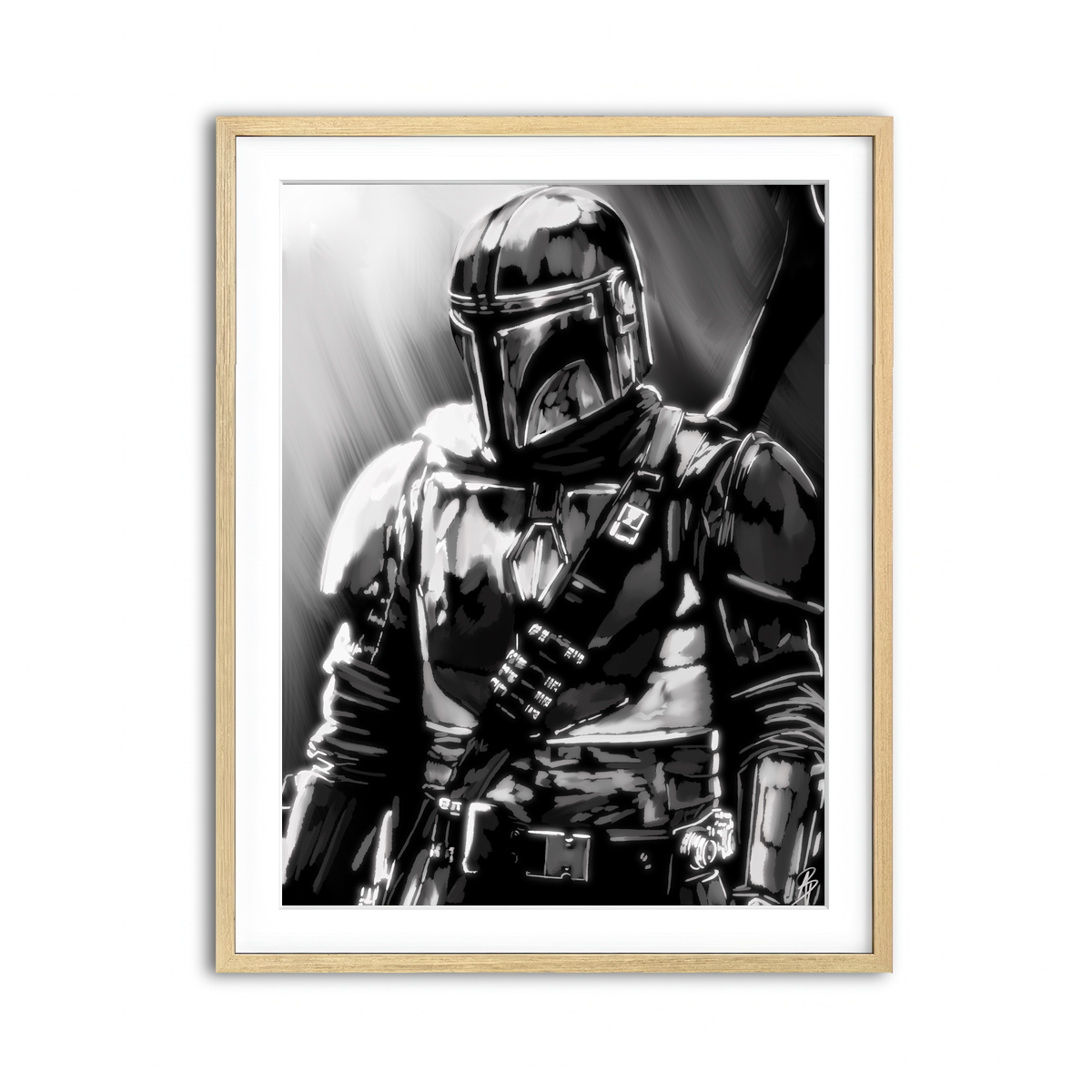 Hunter In Light Wall Art