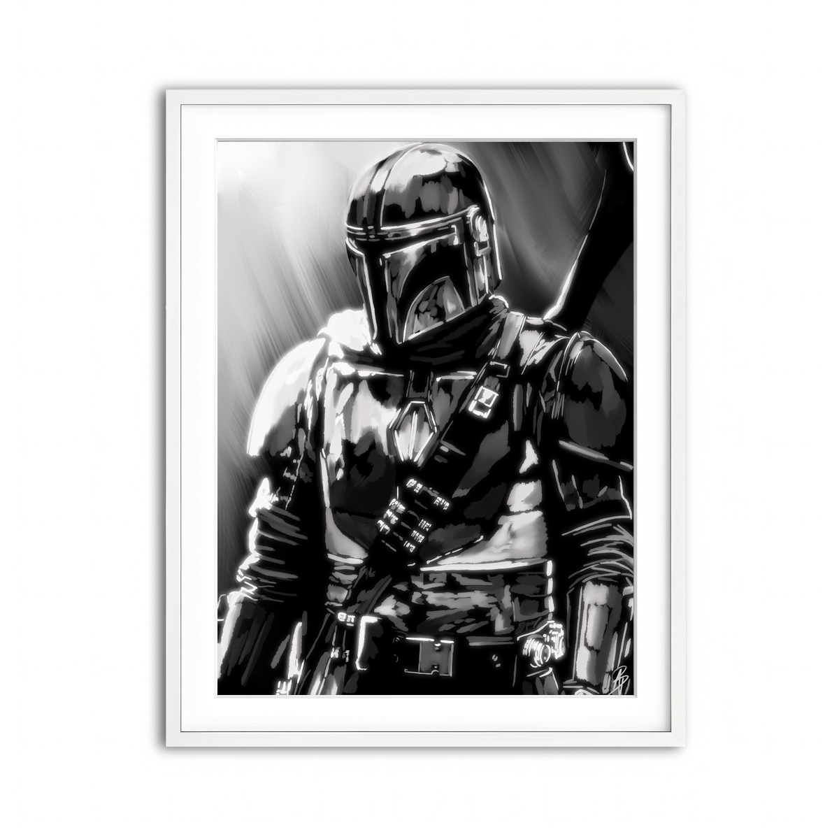 Hunter In Light Wall Art