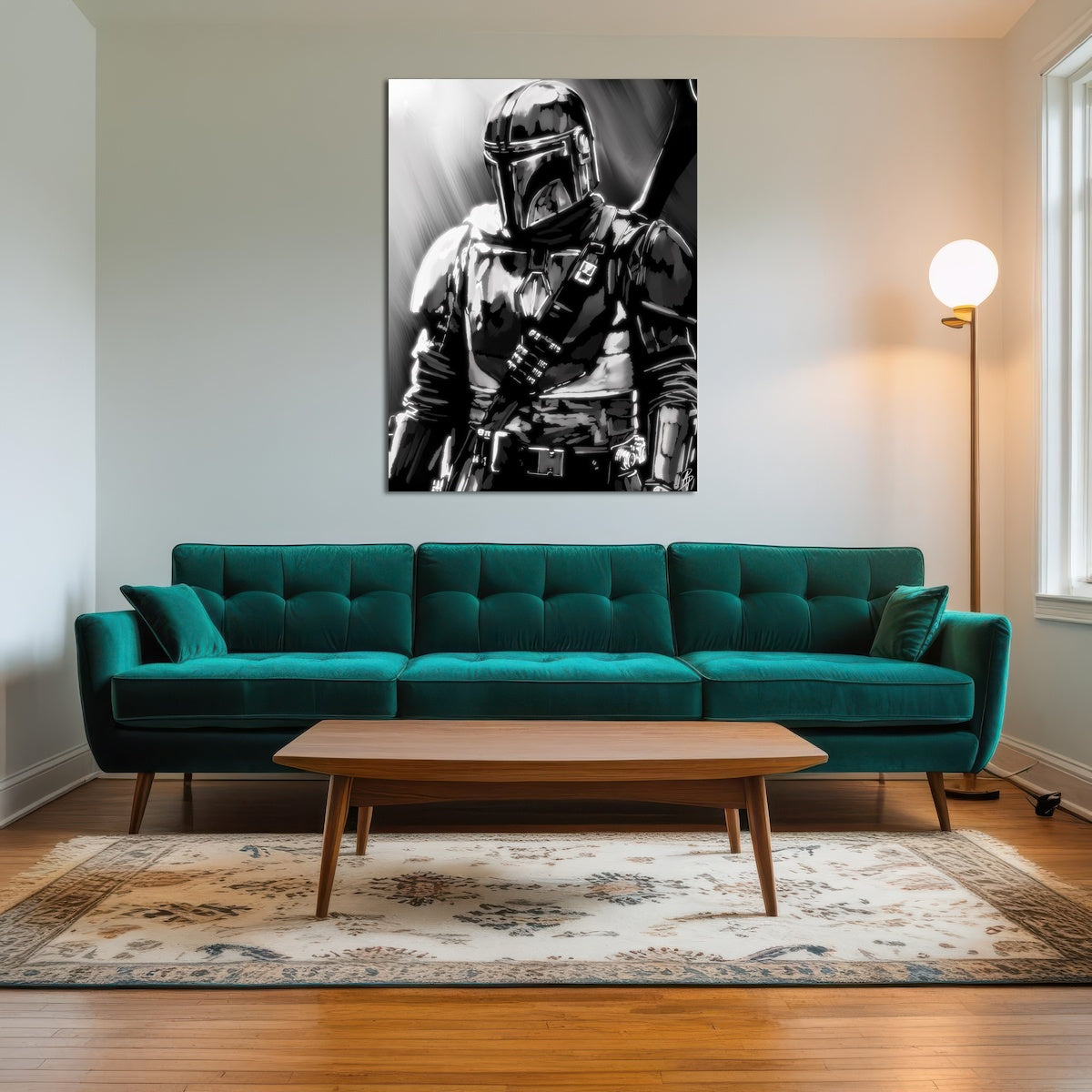Hunter In Light Wall Art