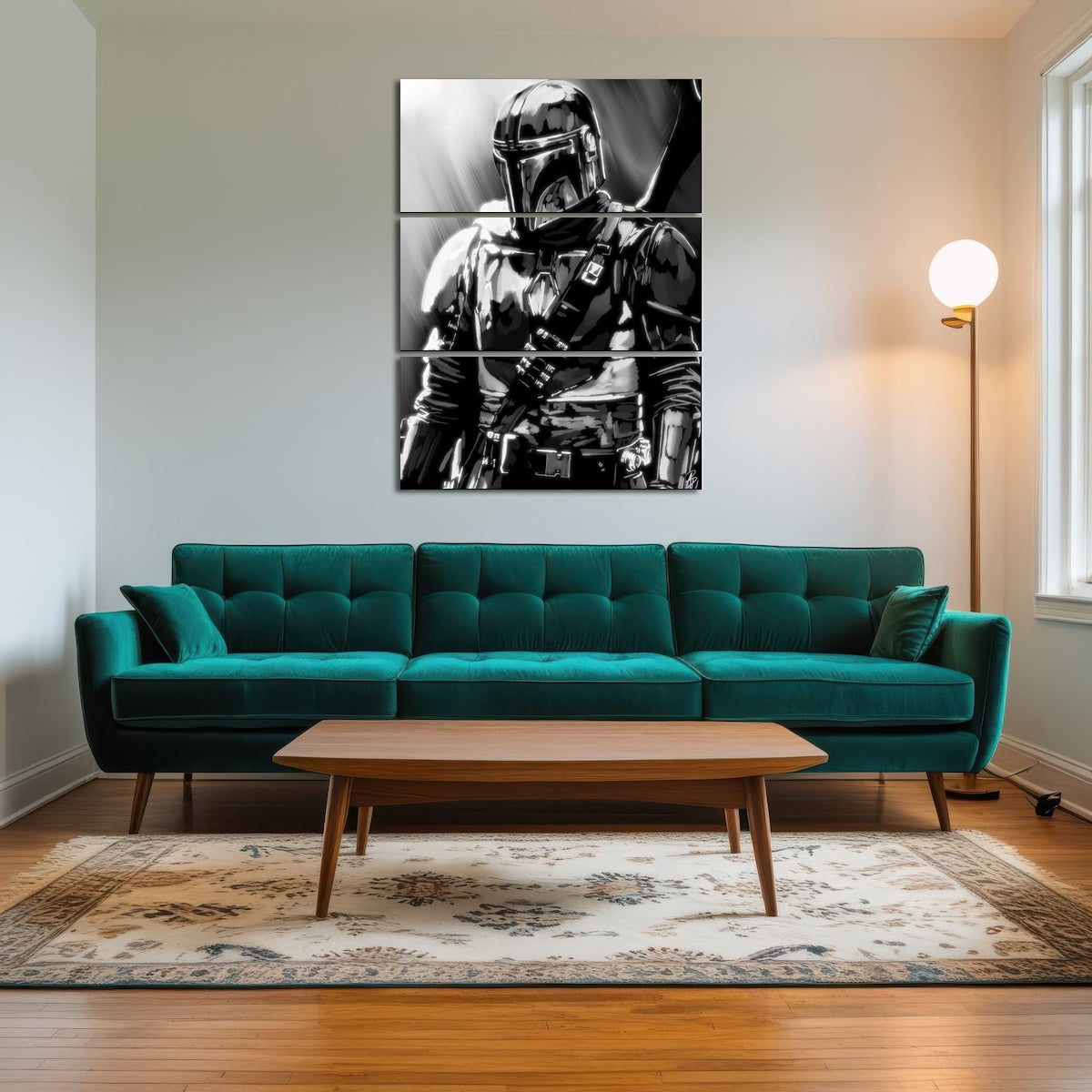 Hunter In Light Wall Art