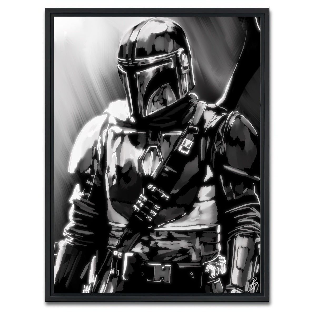 Hunter In Light Wall Art