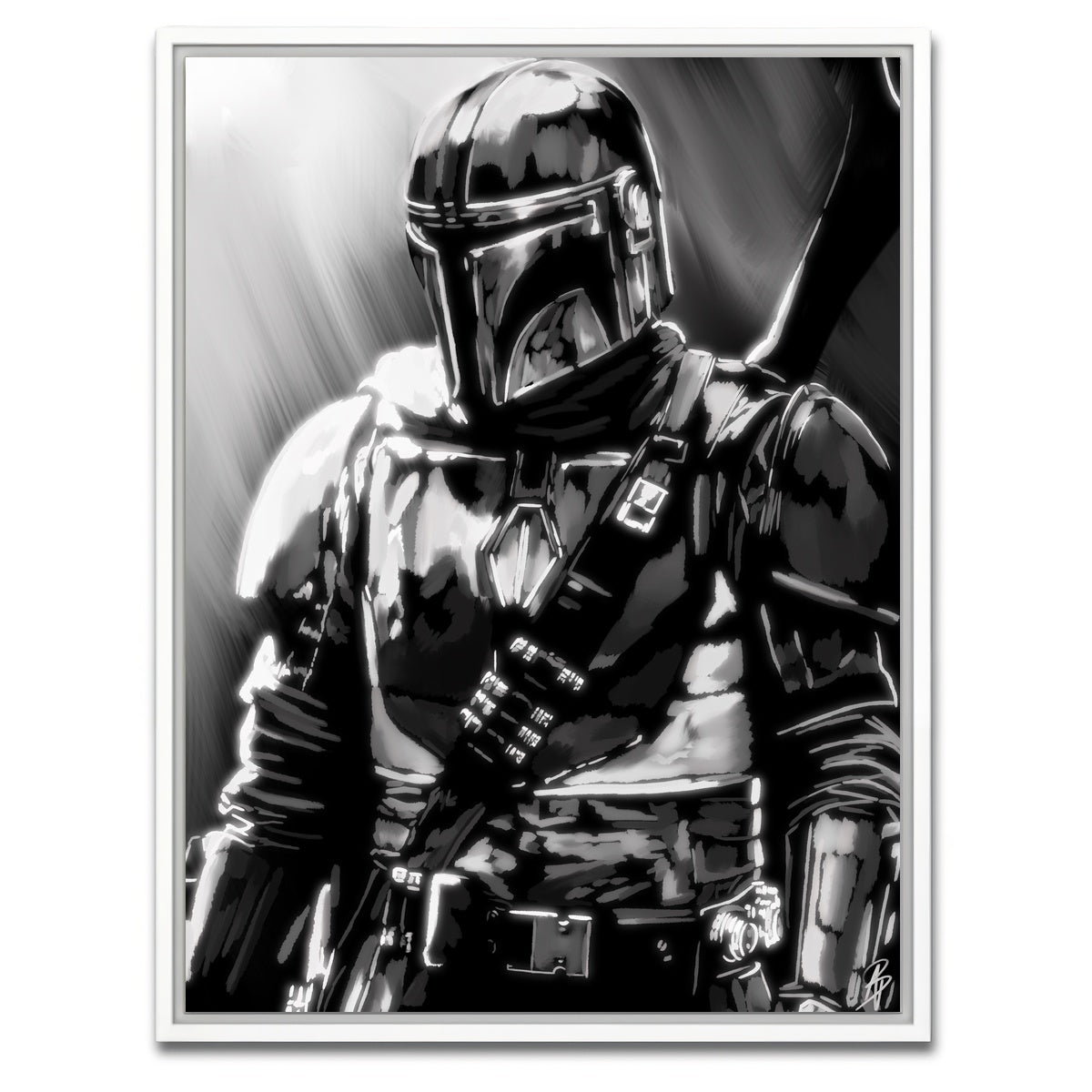 Hunter In Light Wall Art