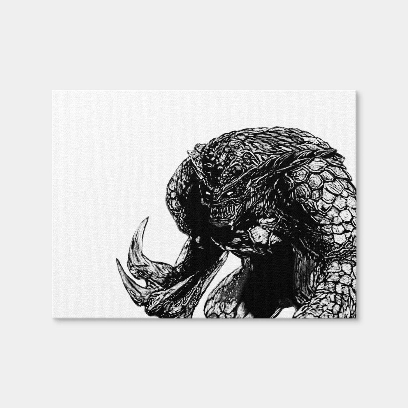 AUTO-MOCKUP WHITE | Hunter | 1 Piece | Gallery Wrap Canvas | group=4x3