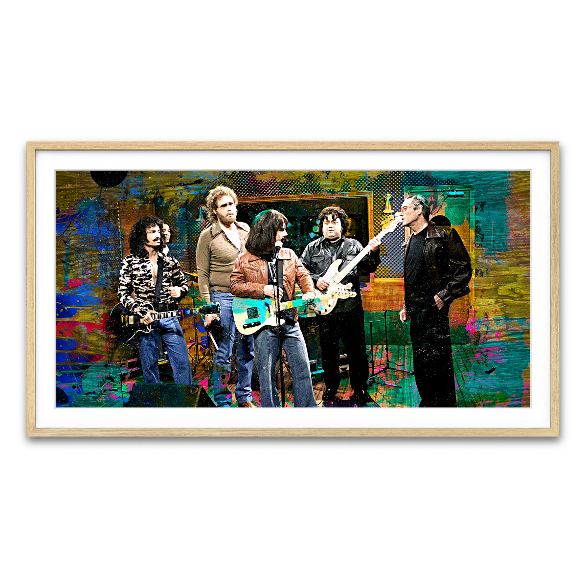 Framed Print 2x1 Natural