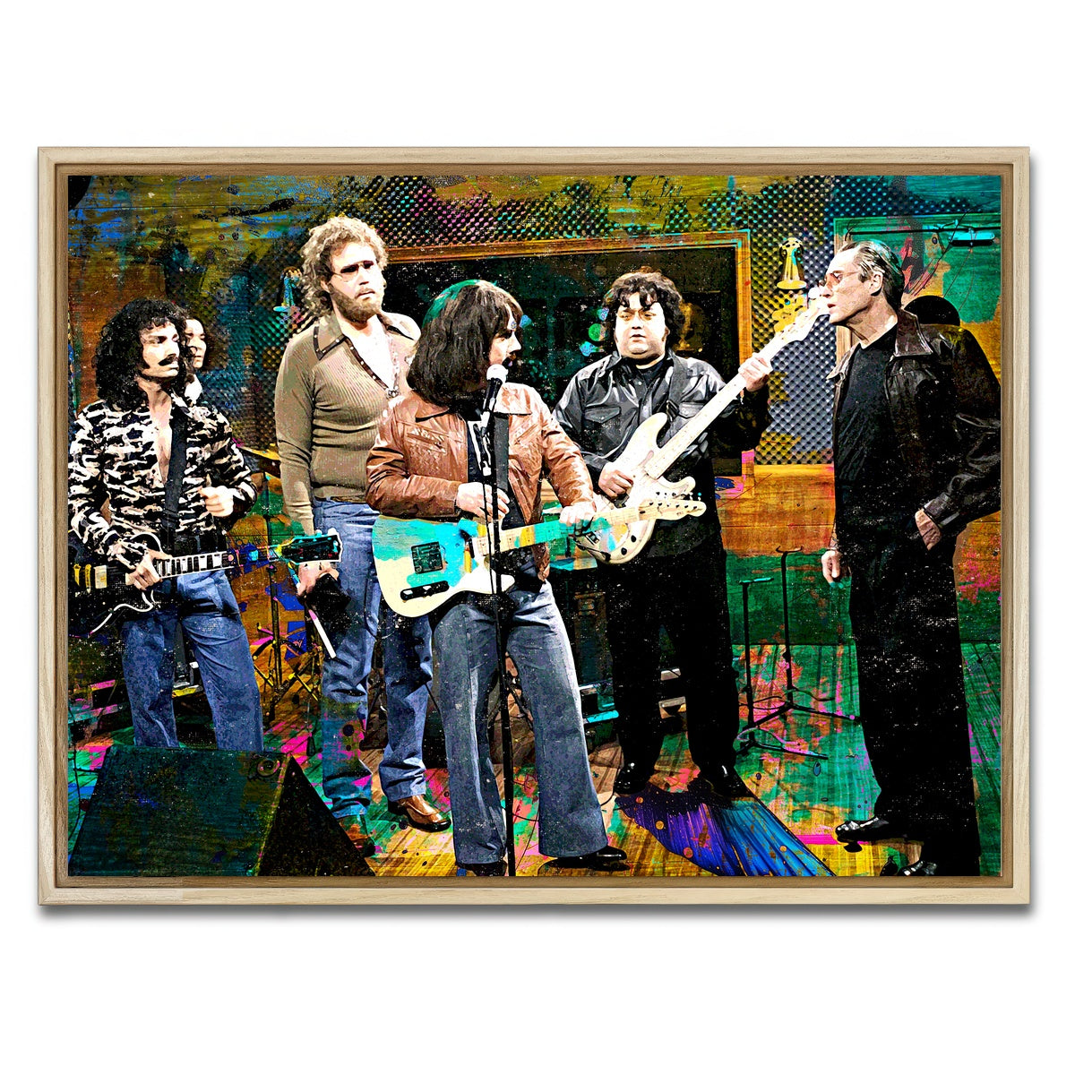 AUTO-MOCKUP WHITE | I Need More Cowbell | 1 Piece | Natural Framed Canvas | group=4x3