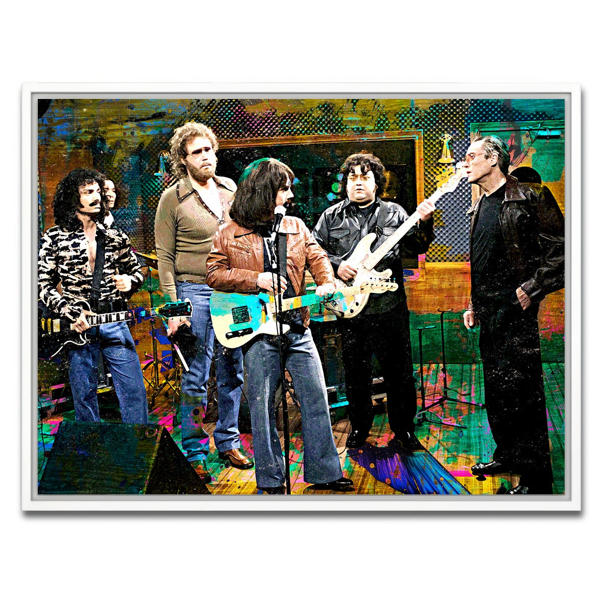 AUTO-MOCKUP WHITE | I Need More Cowbell | 1 Piece | White Framed Canvas | group=4x3