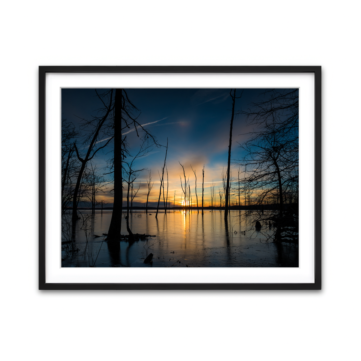 Framed Print 4x3 Black