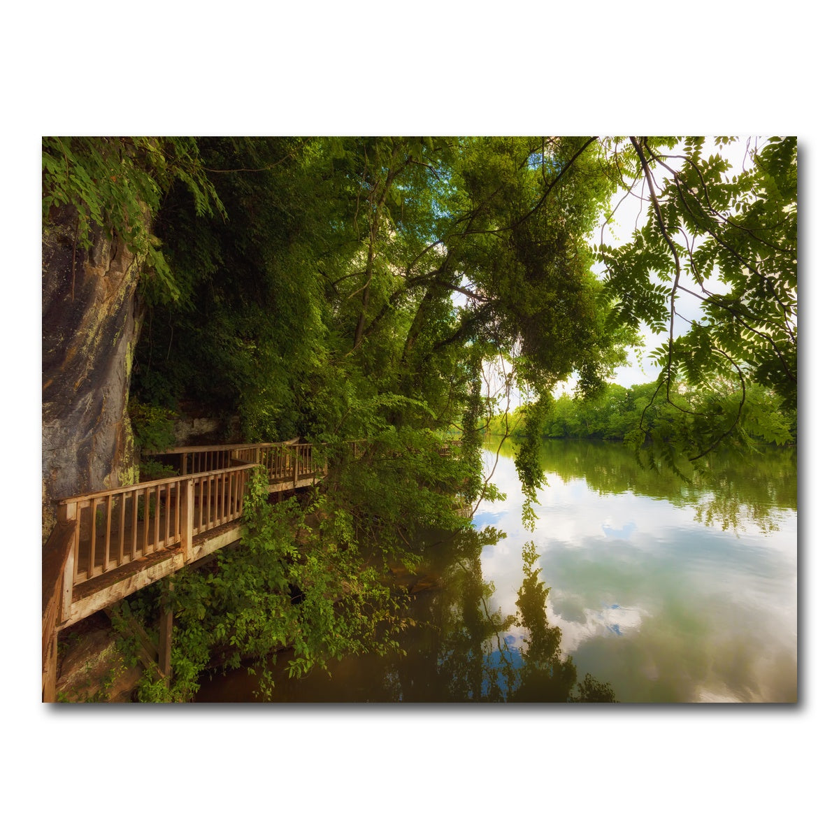 AUTO-MOCKUP WHITE | Ijam Nature Park Boardwalk | 1 Piece | Gallery Wrap Canvas | group=4x3