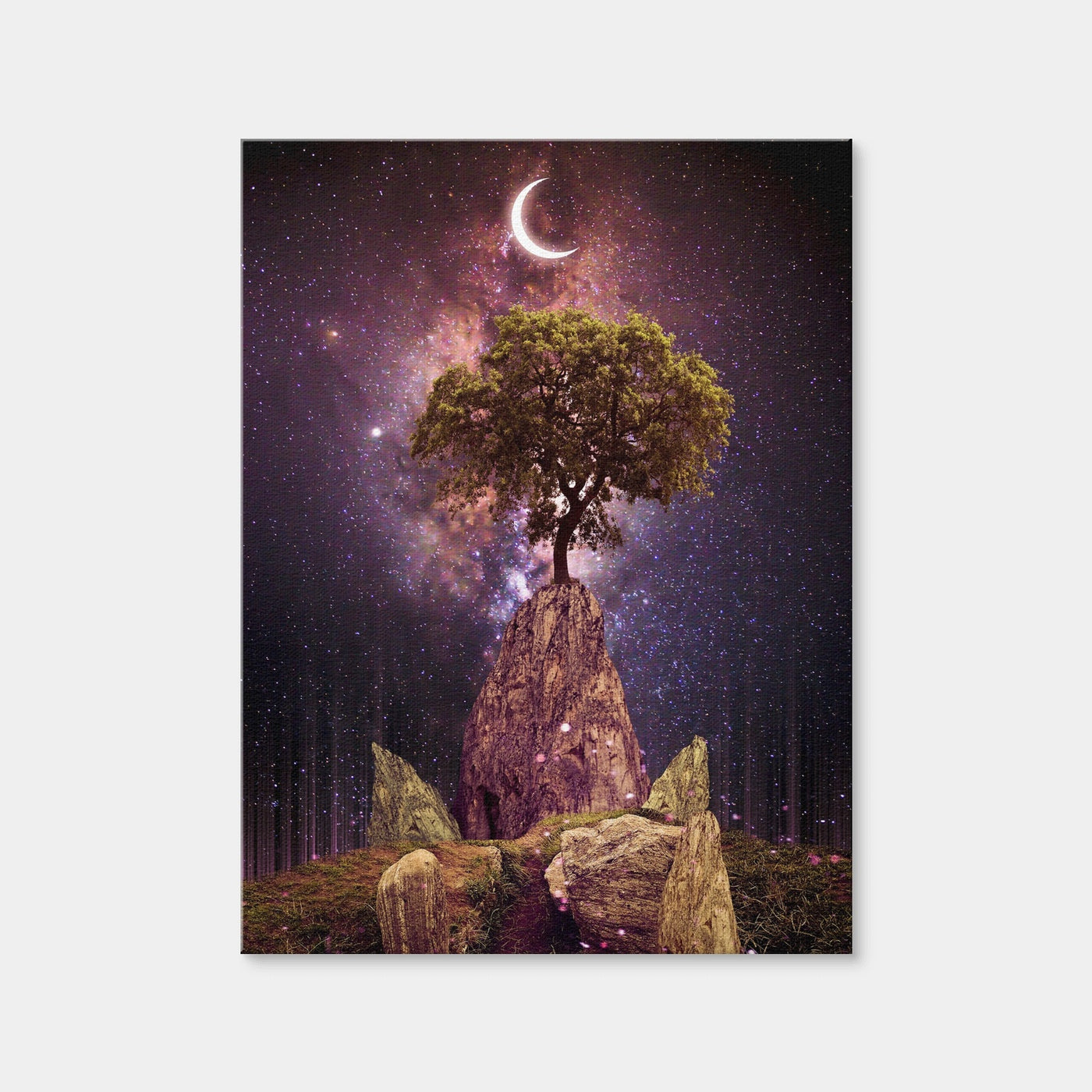 AUTO-MOCKUP WHITE | Illusion Space | 1 Piece | Gallery Wrap Canvas | group=3x4