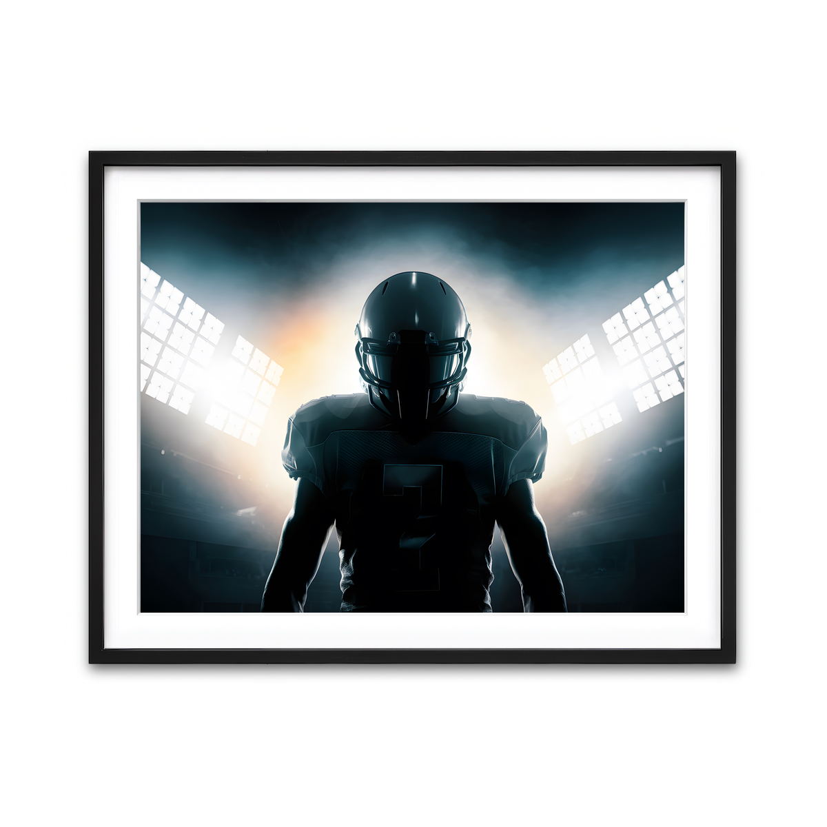 Framed Print 4x3 Black