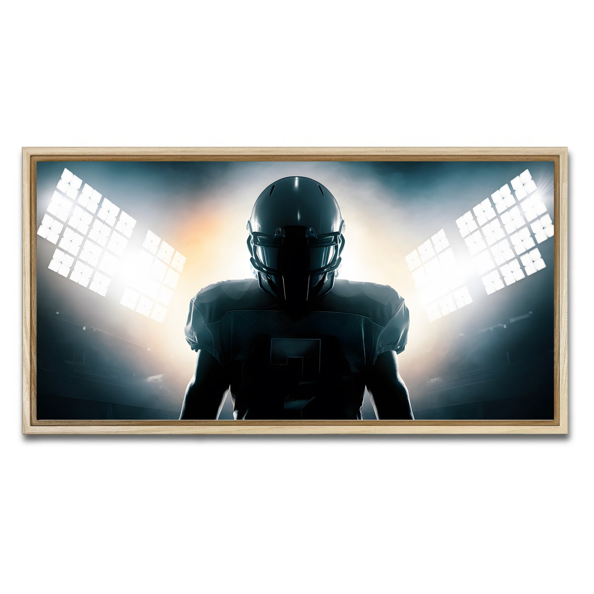 AUTO-MOCKUP WHITE | In the Zone | 1 Piece | Natural Framed Canvas | group=2x1
