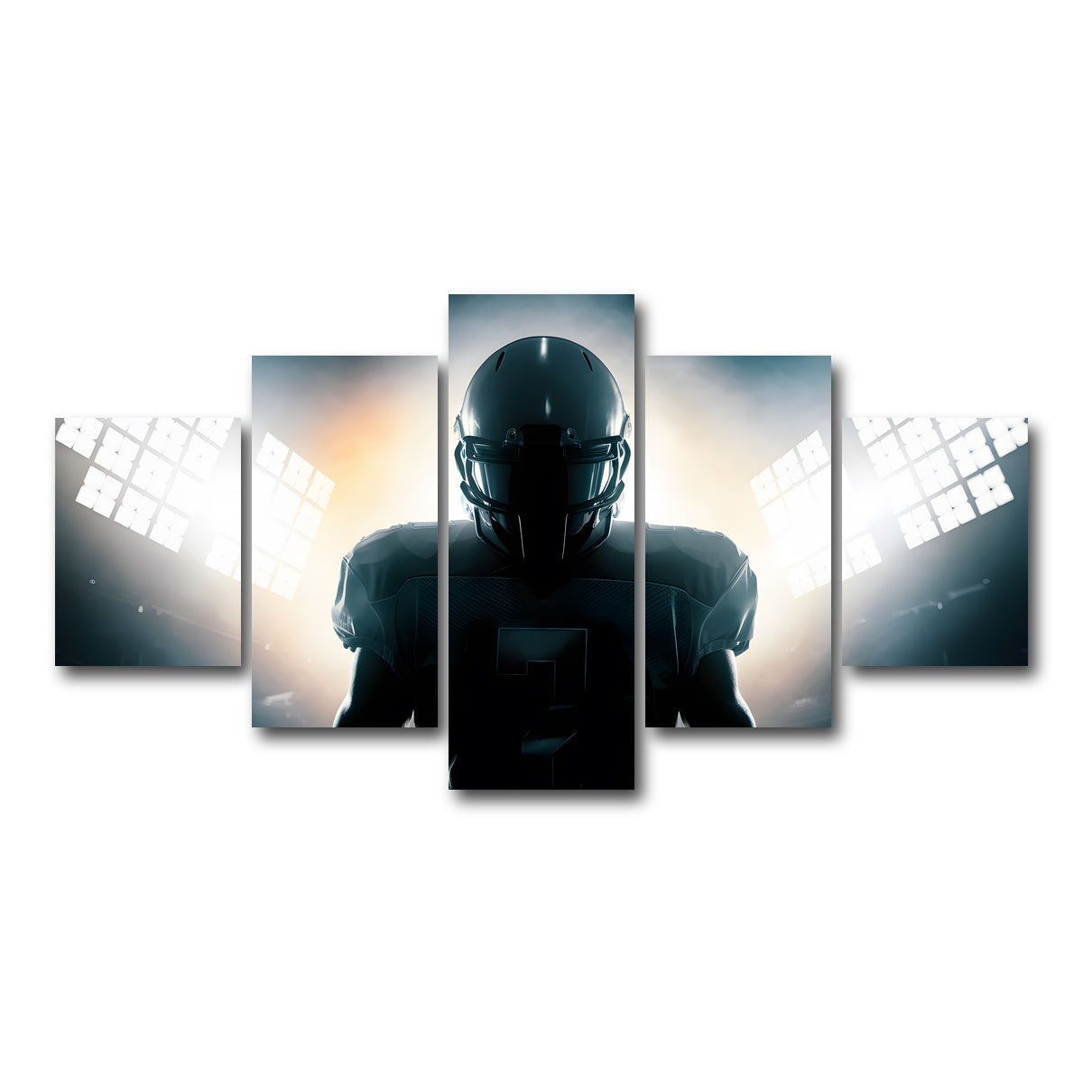 AUTO-MOCKUP WHITE | In the Zone | 5 Piece | Gallery Wrap Canvas | group=5_short