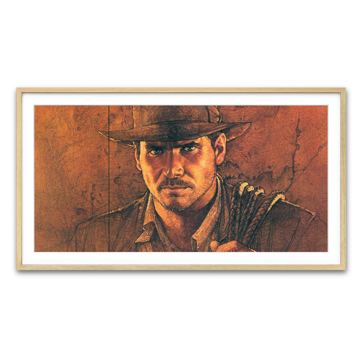 Framed Print 2x1 Natural