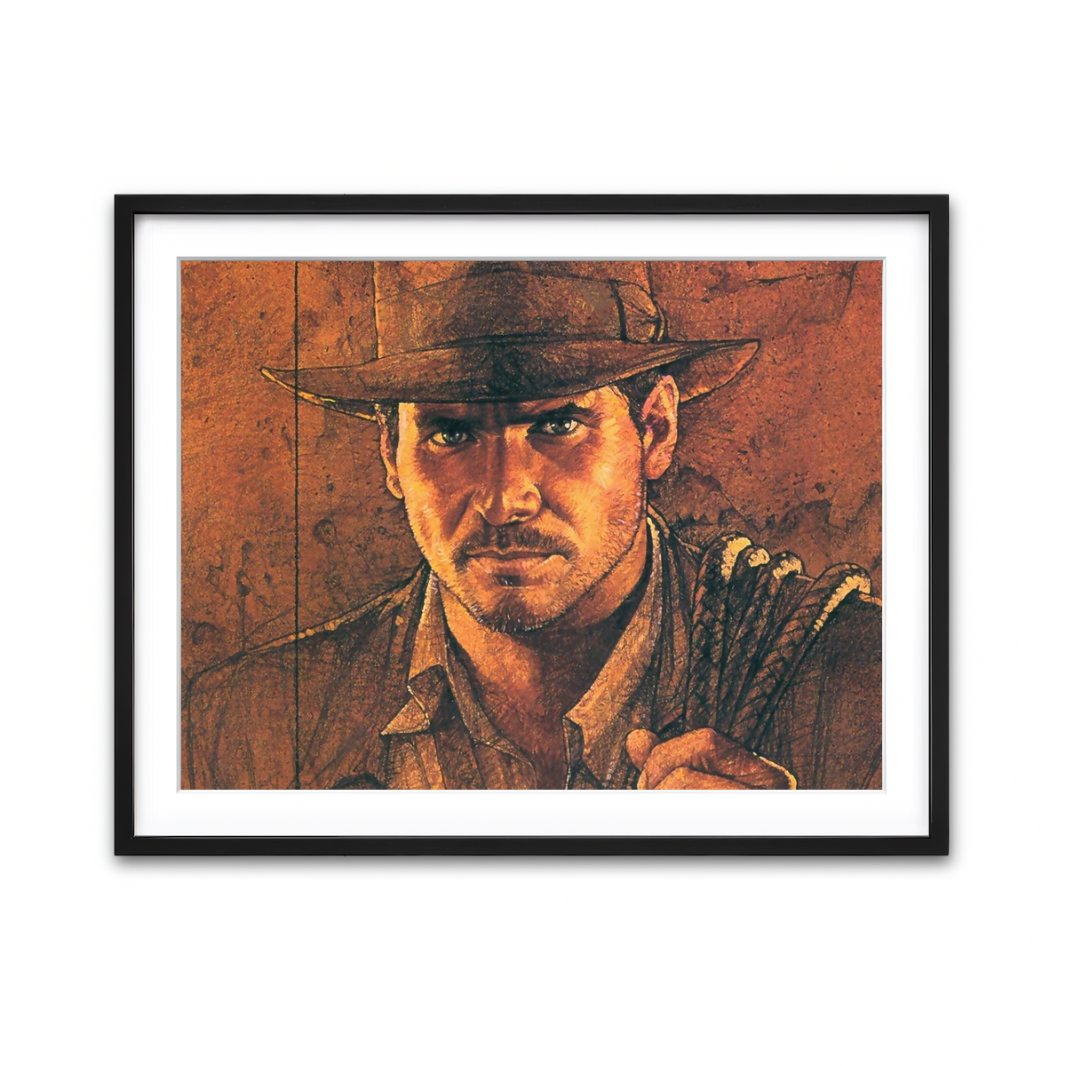 Framed Print 4x3 Black