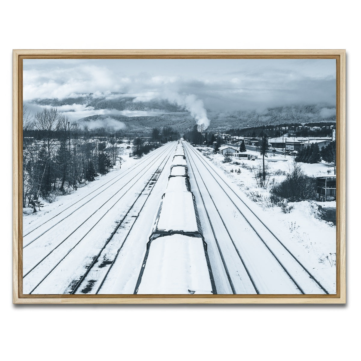 AUTO-MOCKUP WHITE | Industrial Overpass | 1 Piece | Natural Framed Canvas | group=4x3