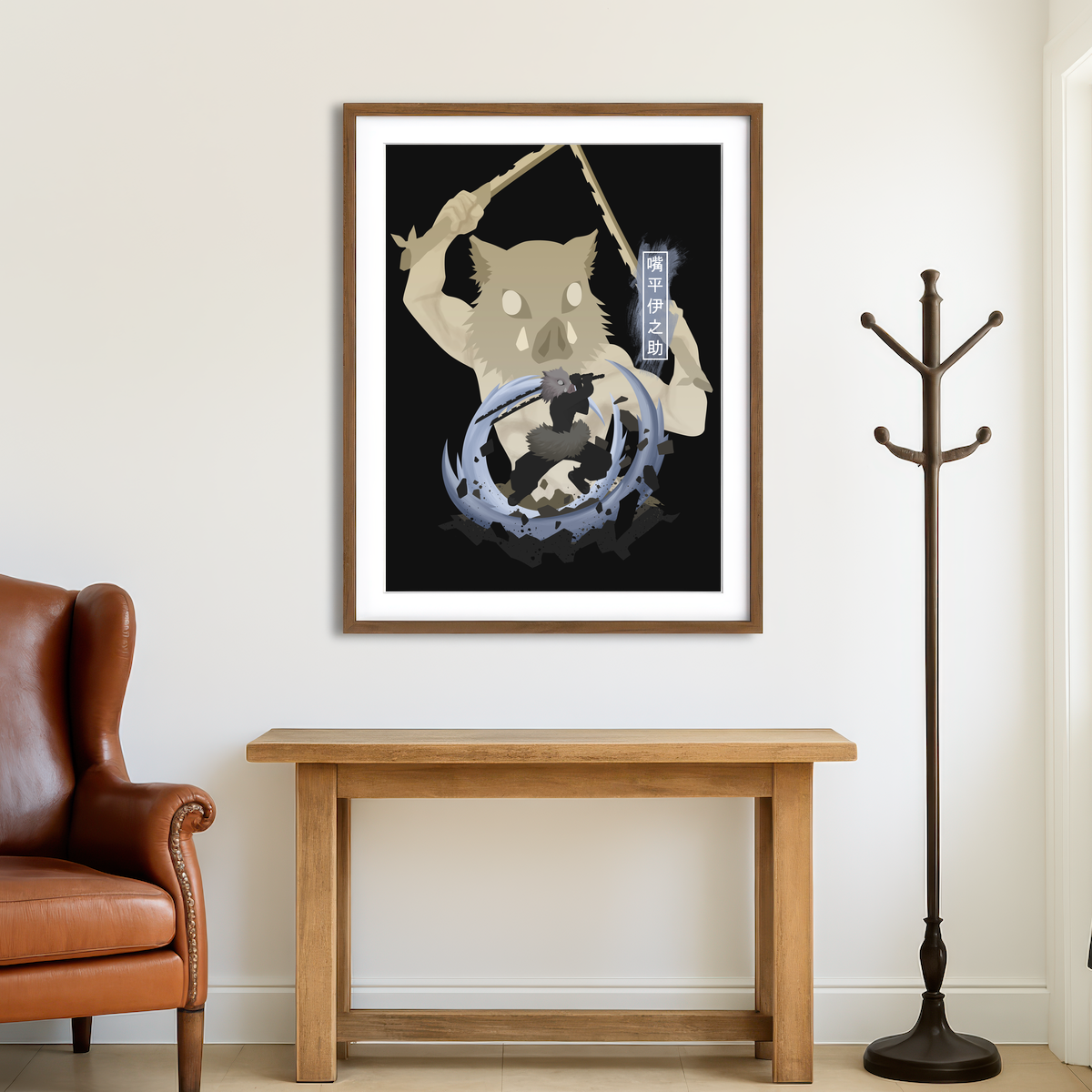 AUTO-MOCKUP ROOM | Inosuke Wall Art