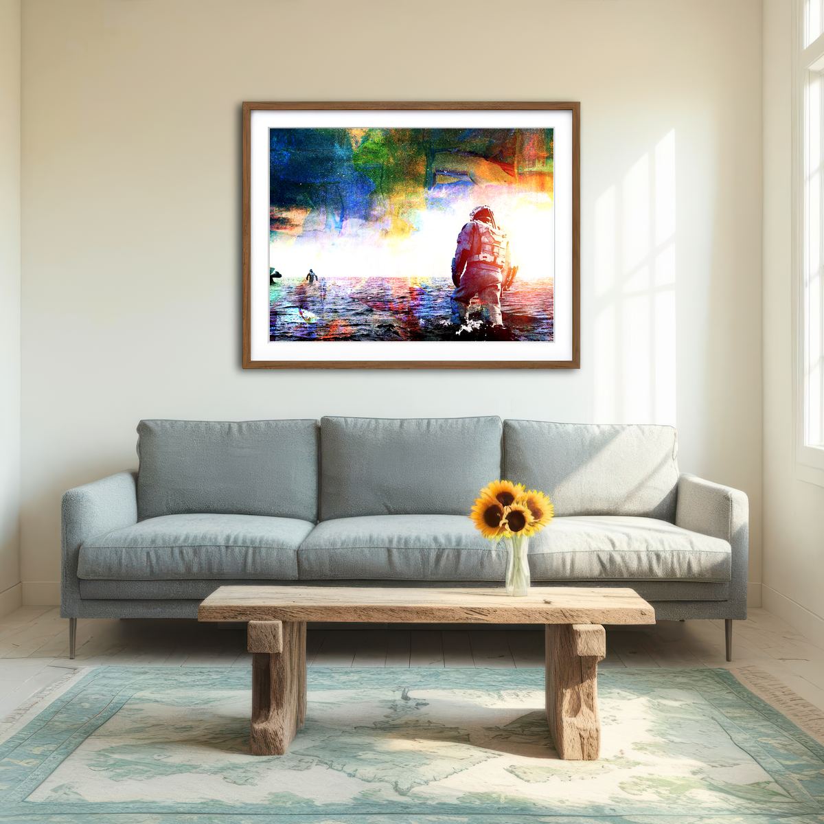 AUTO-MOCKUP ROOM | Interstellar Wall Art