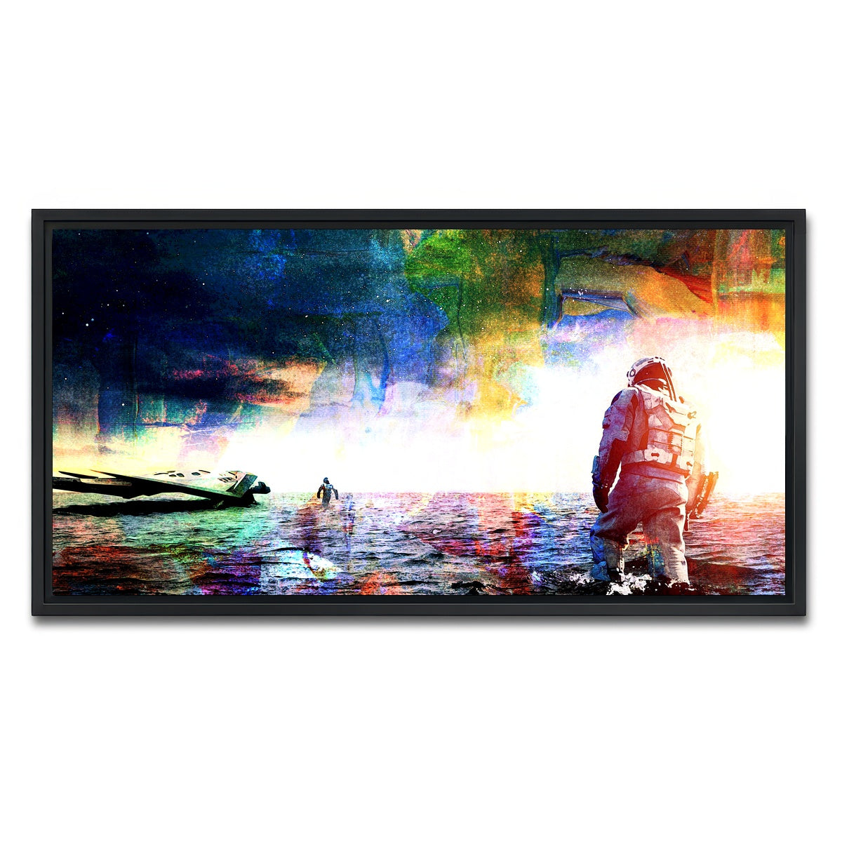 AUTO-MOCKUP WHITE | Interstellar | 1 Piece | Black Framed Canvas | group=2x1