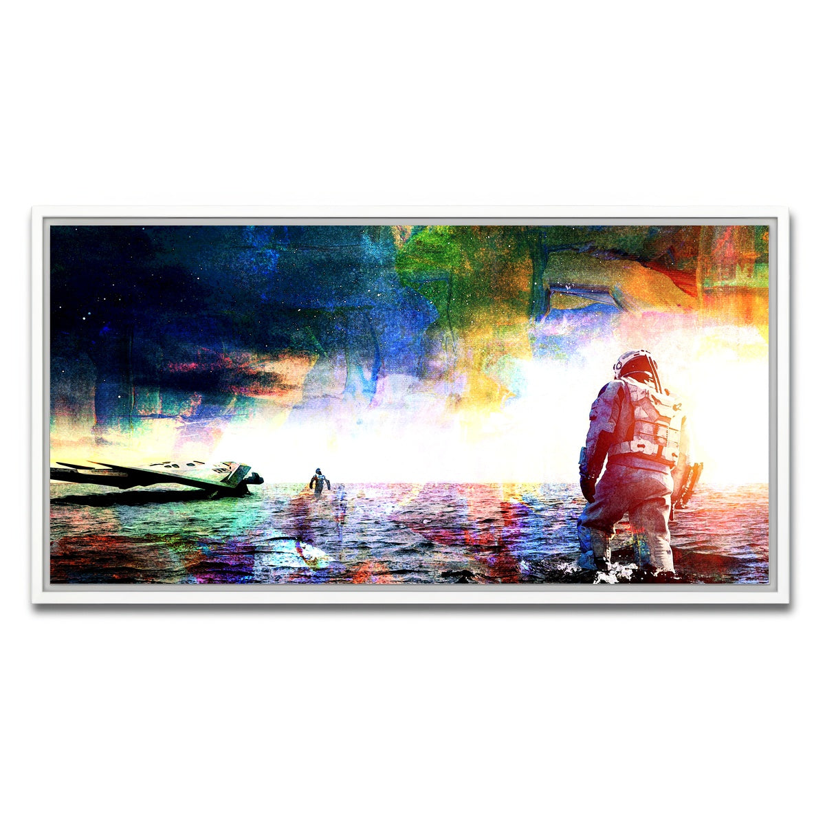 AUTO-MOCKUP WHITE | Interstellar | 1 Piece | White Framed Canvas | group=2x1