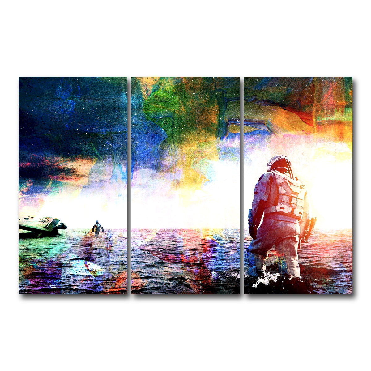 AUTO-MOCKUP WHITE | Interstellar | 3 Piece | Gallery Wrap Canvas | group=12x24