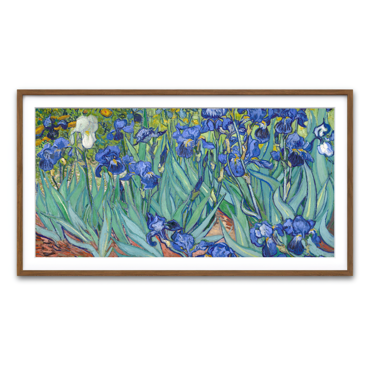 Framed Print 2x1 Walnut