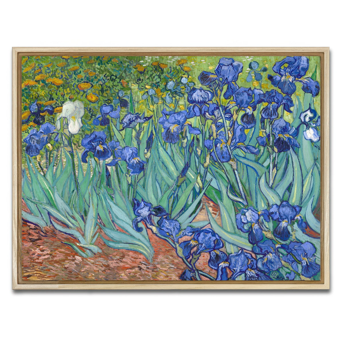 AUTO-MOCKUP WHITE | Irissen | 1 Piece | Natural Framed Canvas | group=4x3