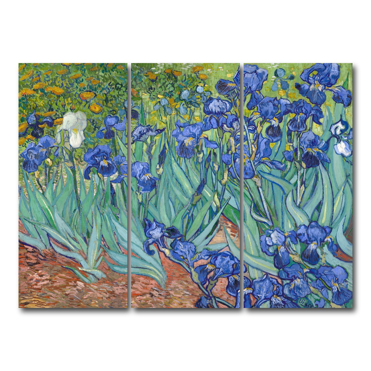 AUTO-MOCKUP WHITE | Irissen | 3 Piece | Gallery Wrap Canvas | group=8x18