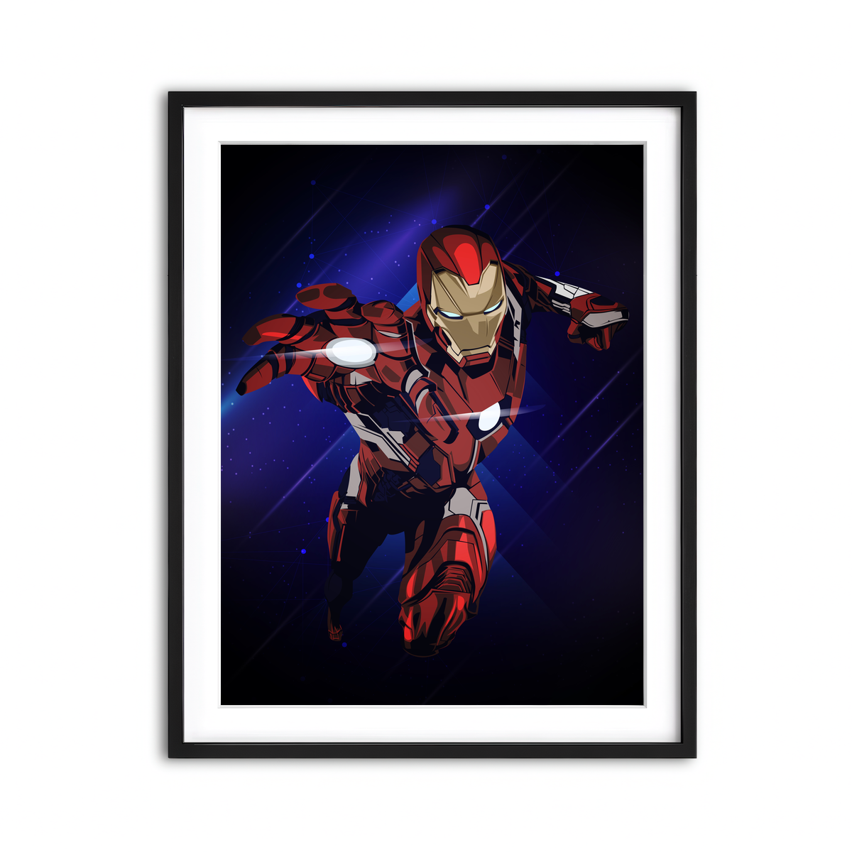Framed Print 3x4 Black