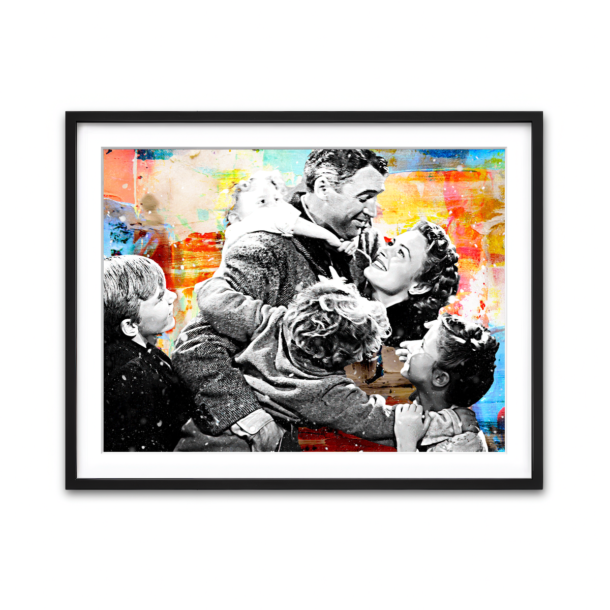 Framed Print 4x3 Black