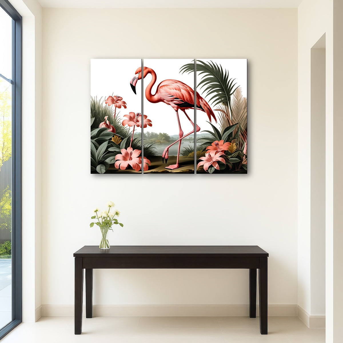 AUTO-MOCKUP ROOM | JJ Audubon's Style Flamingo