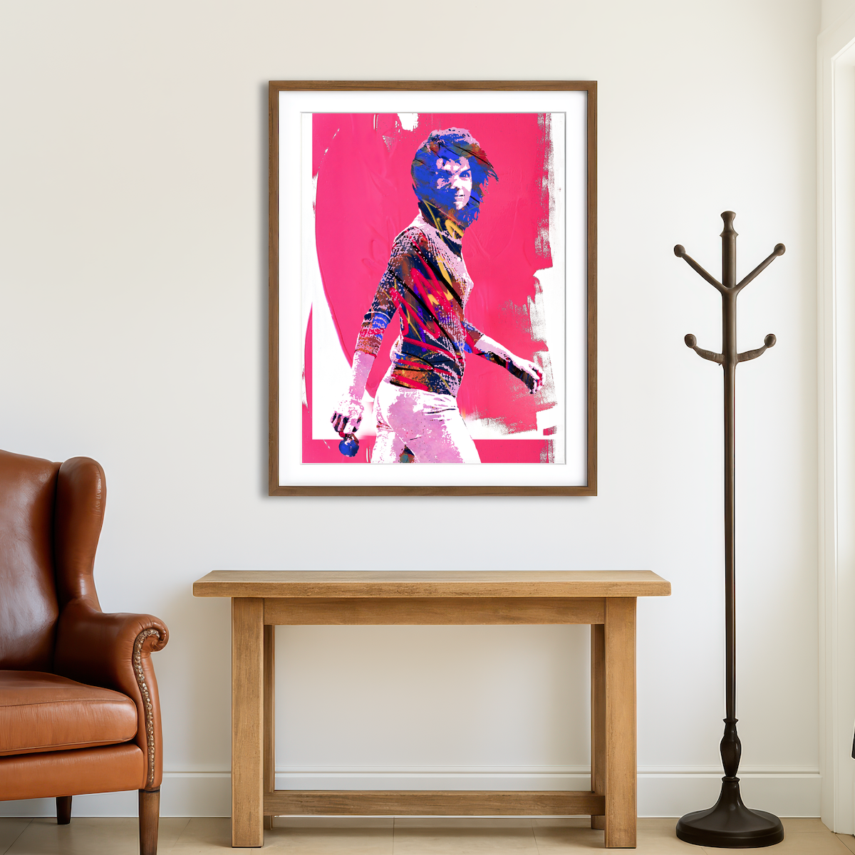 AUTO-MOCKUP ROOM | Jackie Kennedy Wall Art