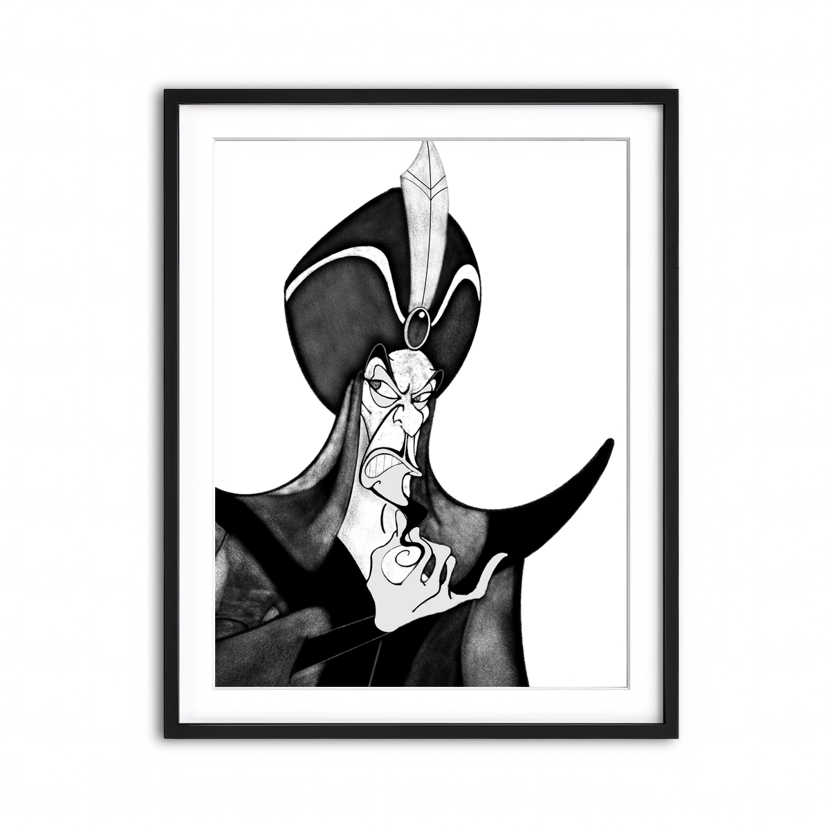 Framed Print 3x4 Black