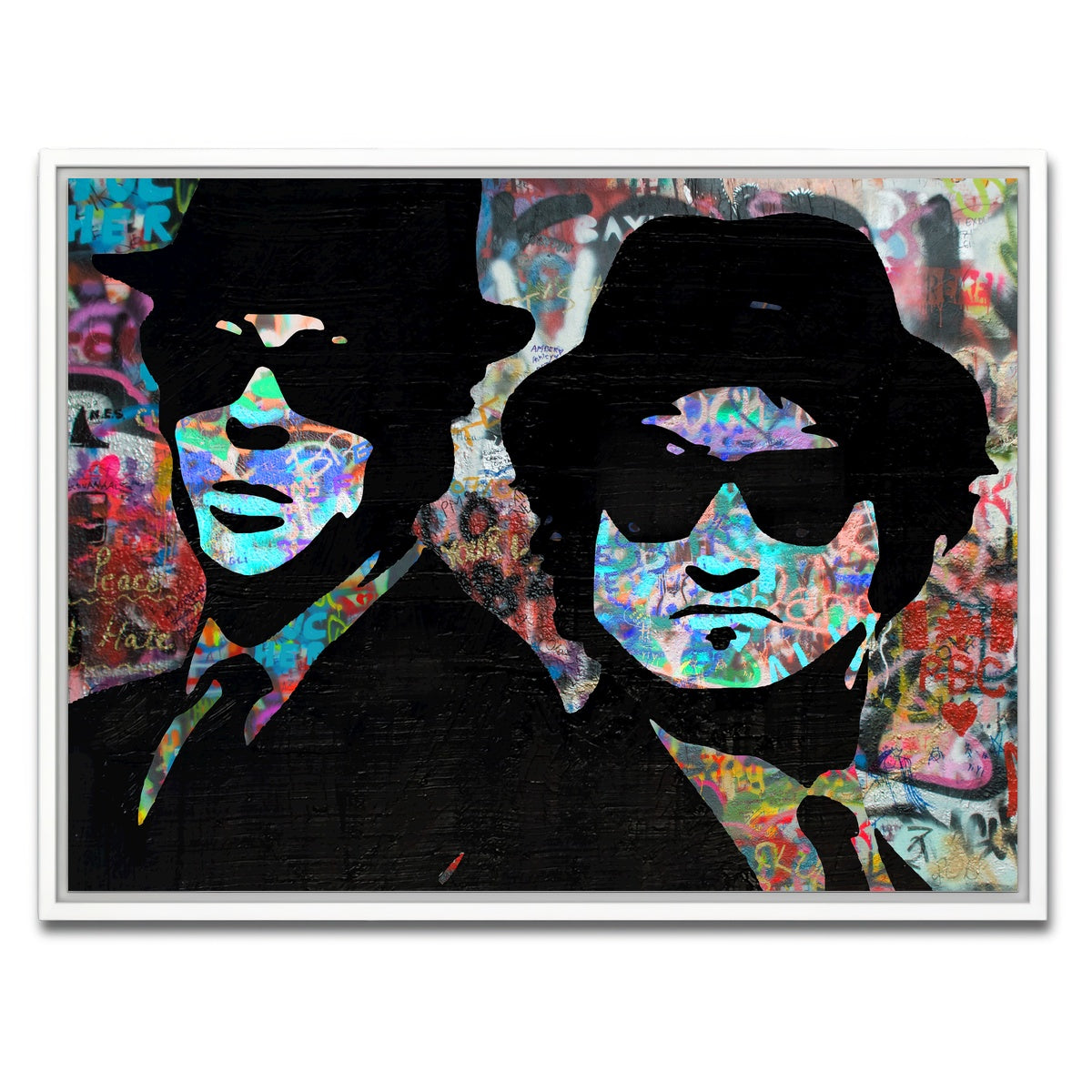 AUTO-MOCKUP WHITE | Jake & Elwood | 1 Piece | White Framed Canvas | group=4x3