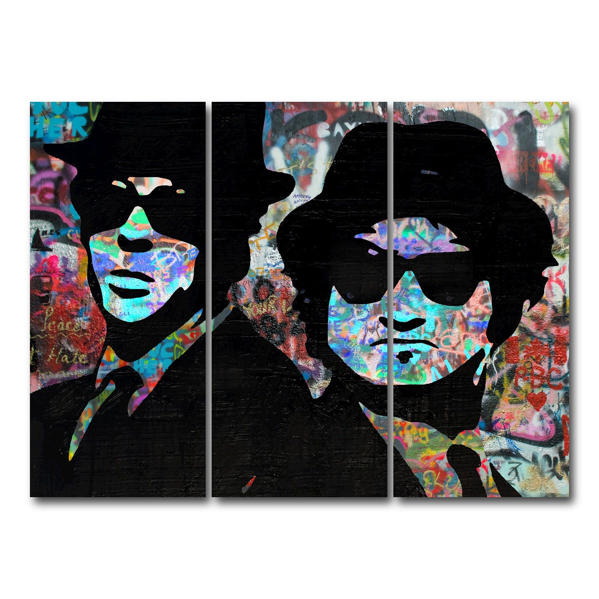 AUTO-MOCKUP WHITE | Jake & Elwood | 3 Piece | Gallery Wrap Canvas | group=8x18
